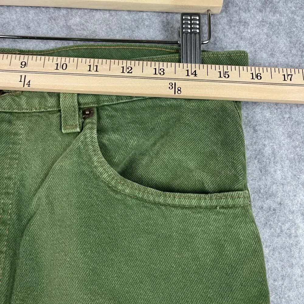 Vintage Levis 550 Jeans Mens 31x31 Green Tapered Faded‎ Cotton USA Made 90s